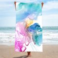 thumbnail image 1 of Meitianfacai Stripe Series Microfiber Towels Large Bath Towels Beach Towels, 1 of 7