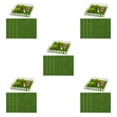 thumbnail image 2 of Maytalsory 4pack/lot Realistic Appearance Artificial Grass Mat For Home Decor And Garden ABS Synthetic Artificial Grass Smooth Line 5Set, 2 of 5