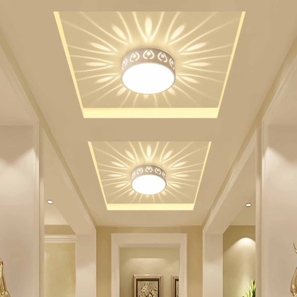 Aodebiao Ceiling Light Modern Chandelier Warm Yellow LED Iron Art Fixture for Bedroom Living Room Dining Room Corridor Balcony Porch Entrance Dimmable Lighting Home Decor Ambient Romantic Light