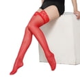 thumbnail image 2 of Bas de Tentation en Dentelle pour Femmes Mignons Aguichant Belles Jambes Bas Longs, 2 of 5