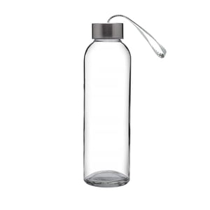 TopLLC 500ml Glass Sports Water Bottle Handy Cup Gift Cup With Lid Water Bottle Glass sports water bottle