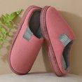thumbnail image 2 of Kcodviy Chaussures Pantoufles Chaussures Maison Pantoufles pour Femmes Pantoufles pour Femmes Hommes Intérieur Pantoufles Douces Type Vadrouille pour Femmes Semelle Chaude Pantoufle pour Femmes, 2 of 3