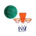 thumbnail image 1 of Almencla Silent Basketball with Hoop Portable No Noise Children Adult Toy Green Size 7, 1 of 8