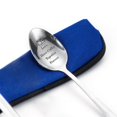 thumbnail image 5 of AKEGAMN Tableware Engraved Spoon Best Present For Husband Madam Family And Friends Tableware Printing Stainless Steel Spoon, 5 of 5
