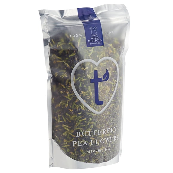 Wild Hibiscus Fleurs Entières Séchées de Pois Papillon Sac de 340 G/12 oz