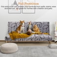 thumbnail image 2 of Lipstore Stretch Elastic Armless Couch Cover Folding Futon Slipcover Home Decor (Only Cover), 2 of 12