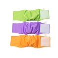 thumbnail image 2 of Male Dog Wraps Washable& Reusable by PETTING IS CARING - Belly Band Diapers Materials Durable Machine Washable Simple Solution for Pets Incontinence Long Travels - 3 Pack, 2 of 3