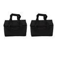 thumbnail image 1 of Lot de 4 Sacs d'Épicerie Isolés, Robustes, Pliables, pour Magasinage et Rangement, Sac Fourre-Tout à Fermeture Éclair pour Boissons Chaudes et Froides, Traiteur Réutilisable, 1 of 8