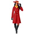 thumbnail image 1 of Déguisement Grande Taille Carmen Sandiego pour Femmes 4X Rouge, 1 of 4