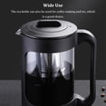 thumbnail image 4 of Infuseur à Thé Résistant à la Chaleur, Scellé, Réutilisable, Bouilloire de Cuisine pour la Maison, Lavable, Antidérapant, en Acier Inoxydable PP, Cafetière Domestique avec Poignée 1500 ml, 4 of 9