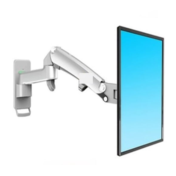 Aluminum Alloy 360 Degree 17"-27" Monitor Holder Gas Spring Arm LED LCD TV Wall Mount Loading 2-7kgs ,Easy to Use