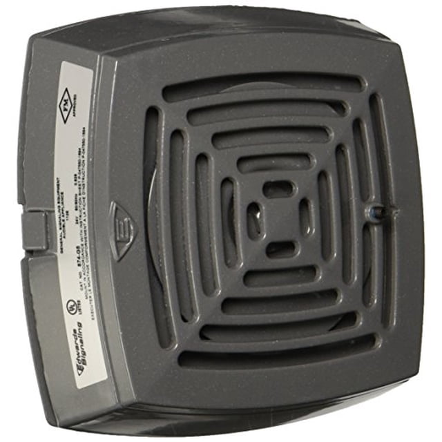 Edwards-Signaling Klaxon Vibrant, 24 V C.a., 0,63 A, Gris (874-G5)