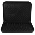 thumbnail image 4 of Miangastore Plateau Long pour Bottes 3 Pcs 13.8x10.7x1 Po Noir pour Entrée Intérieure Extérieure, 4 of 8