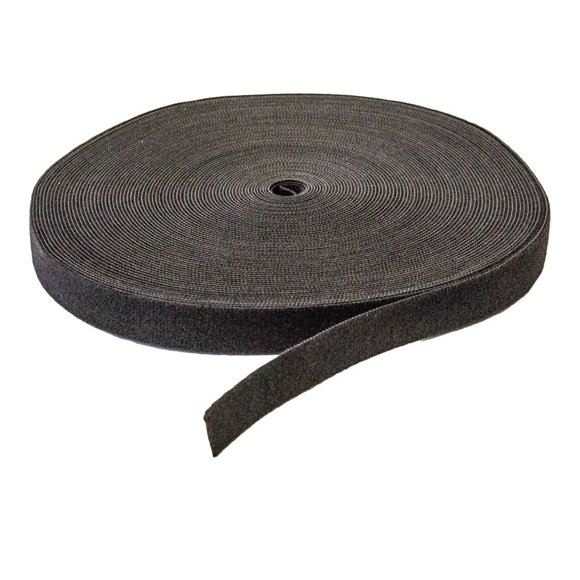 NavePoint Attaches de Câble Réutilisables 3/4 Pouce Rouleau Crochet et Boucle - 25M 82 Pieds Lot de 5