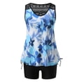 thumbnail image 4 of Birdeem Women Conservative Print Strappy Back Set Two Piece Swimsuits Swimdress, 4 of 7
