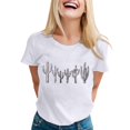 thumbnail image 1 of Women Fashion Bat Sleeve Color Matching Leopard Print Floral Medium Sleeve T Shirt Workout Shirts Loose Womens Long Sleeve Tee Womens Long Sleeve Tops Polyester Long Sleeve Running Shirts Shirt Light, 1 of 4