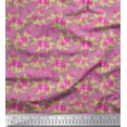 thumbnail image 1 of Soimoi polyester Crepe Fabric Geometric Design,Leaves & Floral Artistic Printed Fabric 1 Yard 52 Inch Wide, 1 of 1
