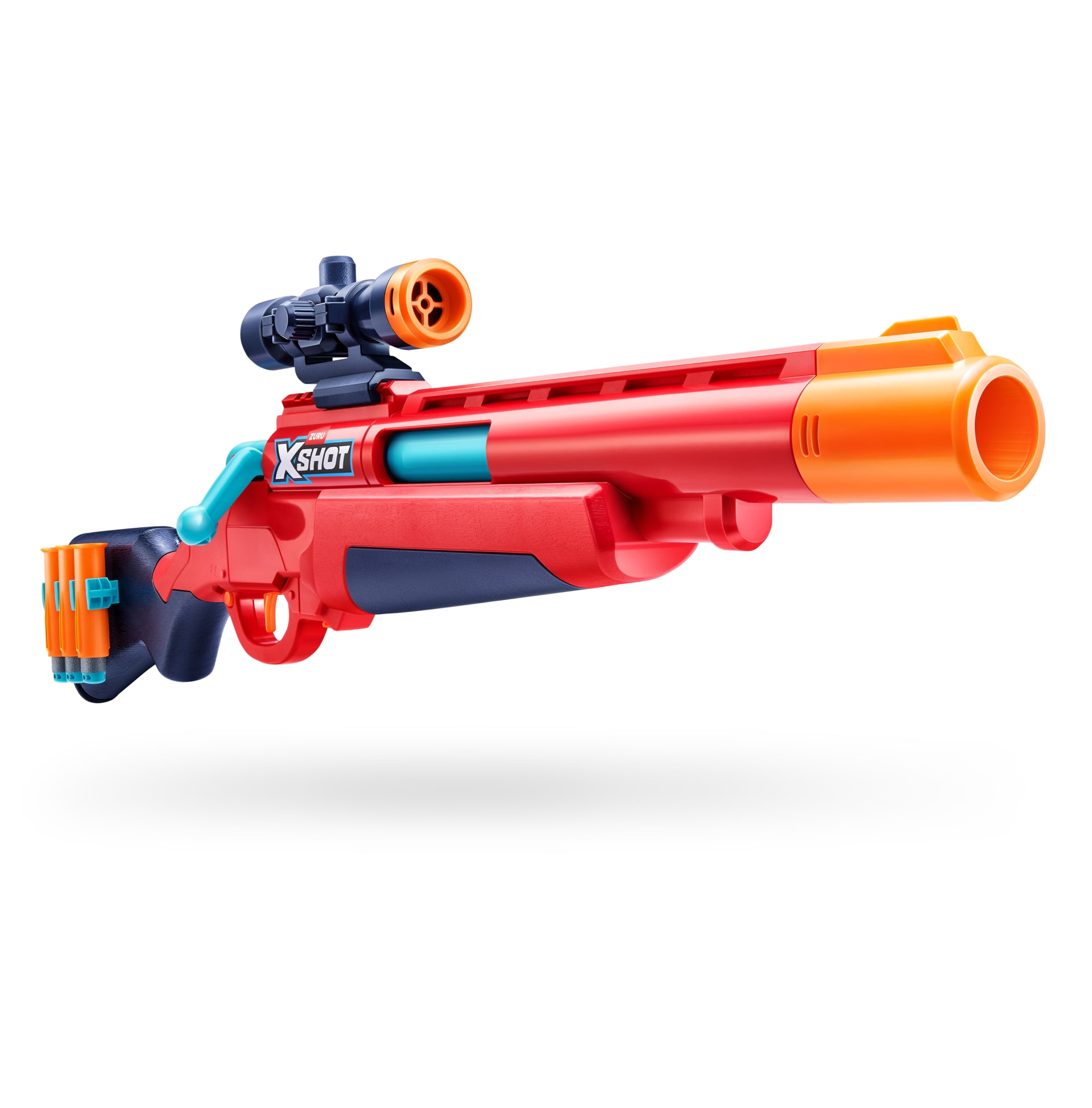 XSHOT Excel Ejector Shell by ZURU Outdoor Blaster with Scope, 8