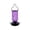 Purple-PP Home Decor, variant on karymi Hummingbird Feeder 5 Feeding Ports Glass Hummingbird Feeders for Outdoors Wide Mouth for Easy Filling Cleaning Hanging for Garden Backyard Decor Holiday Gifts