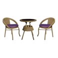 thumbnail image 3 of Henryka 3 Piece Bistro Set With Cushions, 3 of 4