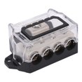 thumbnail image 1 of ANGGREK Power Distribution Block,Ground Distributor Connecting Block,Power Distribution Block 0 Gauge To 4 Gauge Ground Wire Splitter Audio Distributor For Cars Boats, 1 of 8