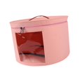 thumbnail image 3 of Hat Storage Box Storage Bin Hat Box for Clothes Closet Organizer Living Room Pink Large, 3 of 8