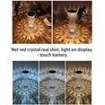 thumbnail image 4 of Crystal Small Waist Table Lamp Lamp Bedroom Bedside Led Charging Small Table Lamp, 4 of 9