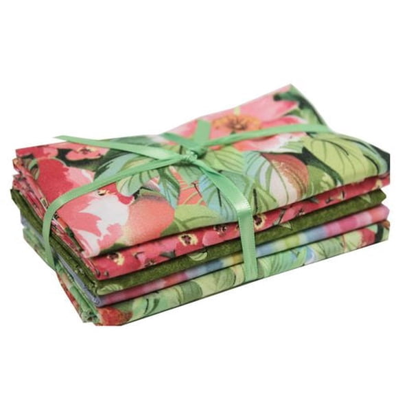 Fabric Creations Floral Fat Quarter Bundle 45.7 × 53.3 cm (18 × 21 in), 5x18x21