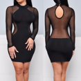 thumbnail image 2 of Women Bodycon Dress Evening Party Dress Cocktail Club Short Mini Dress, 2 of 5