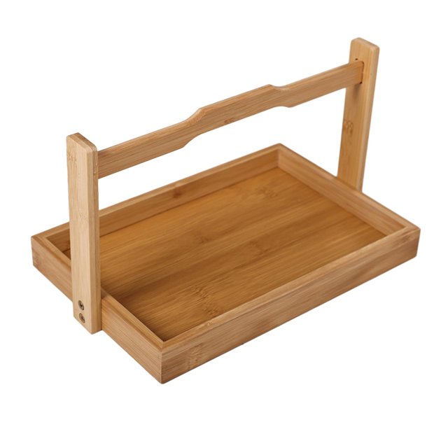 GROWTH TANK Support de Rangement Alimentaire Plateau de Service en Bois pour Table à Manger Salon Cuisine m m