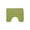 Green, variant on Dvruxg Soft Foam Bath Mat, U Shape Toilet Rug, Machine Washable Velvet Fleece Carpet for Bathroom Safety & Comfort Enhancement