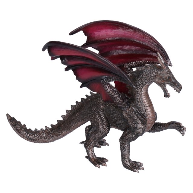 Modèle de Dragon, Jouet Décoratif pour Enfants Couleur Foncée Exquise pour Collection pour Cadeau PL124-152 Dragon