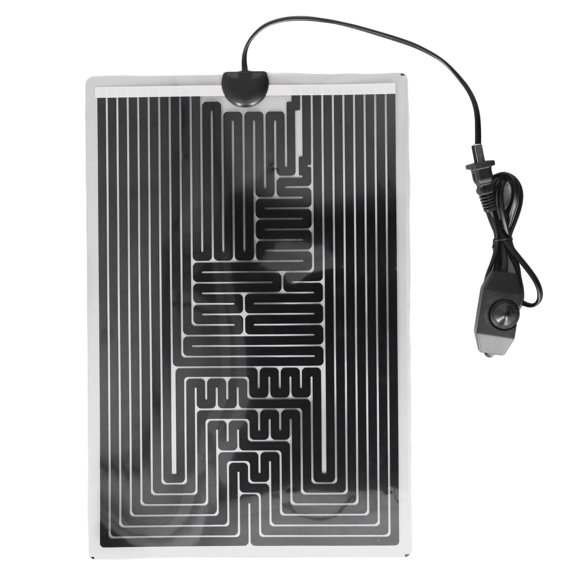 Tapis Chauffant 220V, Distribution Équilibrée en Circuit Fermé à Ultra Faible Consommation Tapis Chauffant 20W pour Reptile pour Lézard Gecko Fiche CN