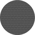 thumbnail image 1 of Ahgly Company Tapis Rond Lavable en Machine Intérieur Transitionnel Noir Charbon, 3 Pieds Rond, 1 of 7