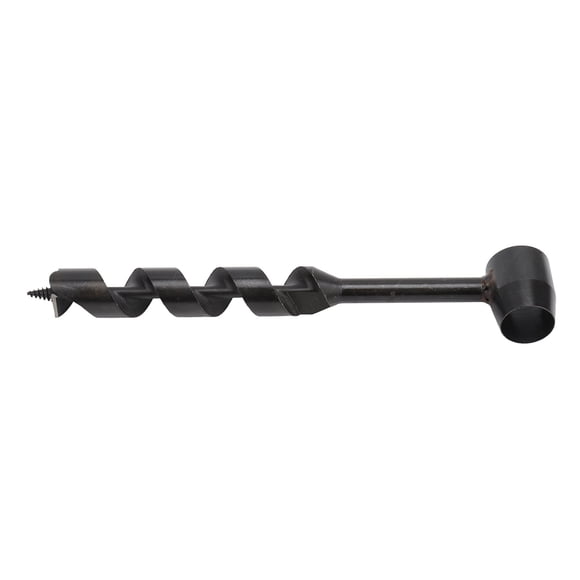 Carbon Steel Manual Auger Drill Hand Auger Wood Drill Survival Tools for Camping Outdoor Hiking Woodworking