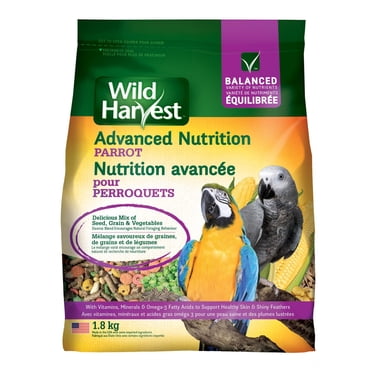 Wild Harvest Advanced Nutrition Parrot Bird Food, 1.8kg