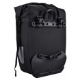 thumbnail image 3 of Waterproof PVC Bicycle Pannier Bag - Black/Grey Optional, 25x17x45cm, 1425g, for Rear Rack, Mountain Bike, Front Saddle, Cycling Cargo Storage, 3 of 6