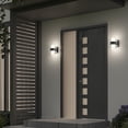 thumbnail image 2 of Artika Colton Matte Black Modern Outdoor Wall Light Fixture LED, 2 of 5