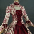 thumbnail image 2 of UPPADA Liquidation Robes Vintage de Cocktail pour Femmes Robe Maxi des Années 1950 Manches Évasées Robes Robe de Mariage Corset Robe de Bal Robes pour Femmes Formelles Simples Robe Blanche, 2 of 7