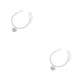 thumbnail image 1 of yingyy 1/2/3/5 Women Rhinestone Anklet Portable Party Banquet Simple Design Crystal Jewellery Ladies Decoration Birthday Gift 2PCS, 1 of 6