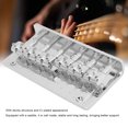thumbnail image 3 of 6 String Bass Bridge Adjustable Barrel Saddle Fixed Type Electric Bass Bridge Zinc Alloy Bass Replacement Parts, 3 of 7