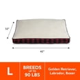 thumbnail image 2 of Vibrant Life Deluxe Gusseted Pet Bed, Large, 2 of 5