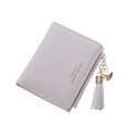 thumbnail image 2 of Women Solid Cute Wallet Coin Bag Case Leather Bifold Small Handbag Purse, 2 of 3