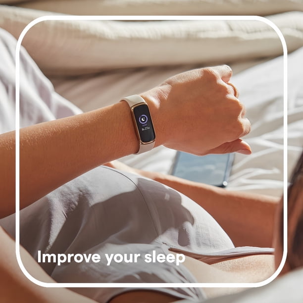 Fitbit Luxe Fitness Tracker AMOLED Screen Black New - Walmart.ca