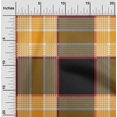 thumbnail image 1 of oneOone Georgette Viscose Fabric Tartan Check Decor Fabric Printed BTY 42 Inch Wide, 1 of 4