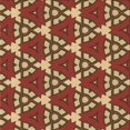 thumbnail image 1 of Ahgly Company Machine Washable Indoor Square Transitional Peru Brown Area Rugs, 7' Square, 1 of 7