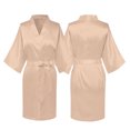 thumbnail image 2 of Yuyuzo Womes Robes Casual Summer Wedding Shower Bride Bridesmaid Bathrobe Spa Loungewear Party Sleepwear with Belt, 2 of 6