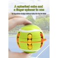 thumbnail image 2 of WJCA 3D Puzzle Ball Brain Teaser, Logic Thinking Travel Game for Kids & Adults, Portable Educational Toy for Stress Relief & Skill Development,Tennis shape, 2 of 7