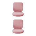 thumbnail image 3 of Baohd Computer Chair Cover Swivel Chair Cover Rotating for Chair Pink Backrest + Cushion Cover 2Set, 3 of 6