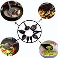 thumbnail image 3 of 10PCS Cooking Utensils Kitchen Utensil Set Silicone Kitchenware Set Stainless Steel Handle Cookware Set Chef Nonstick, 3 of 8
